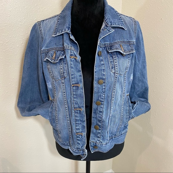 Denim jacket Medium Old Navy jean jacket - Picture 3 of 11